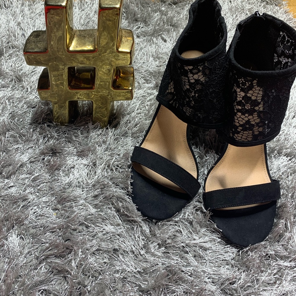 Black heels